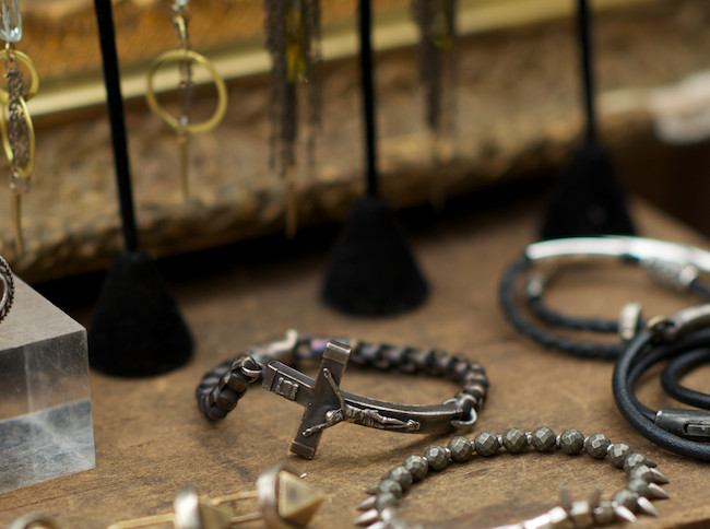 New york street vendor and jewelry designer enrique muthuan